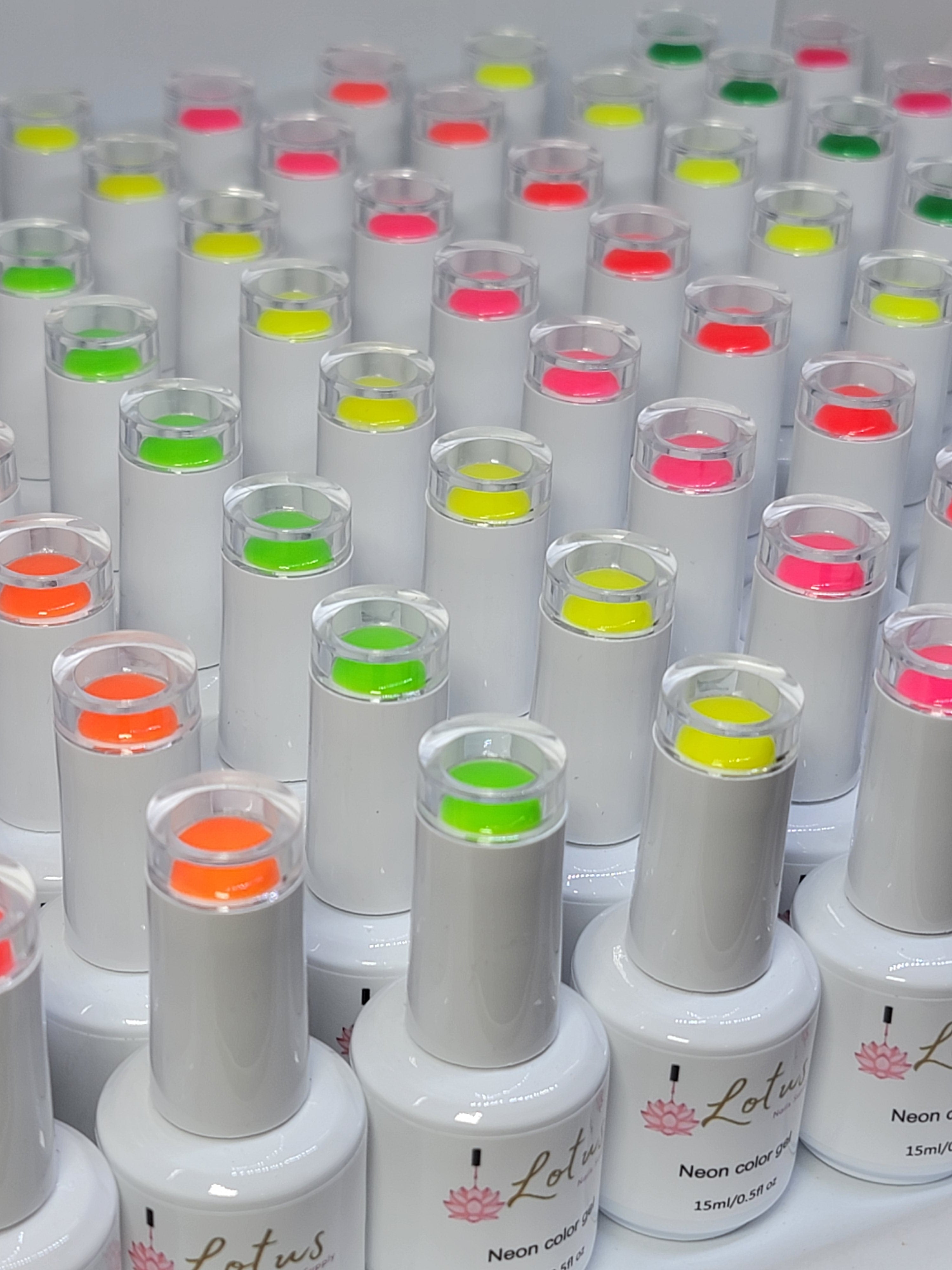 Neon gel collection