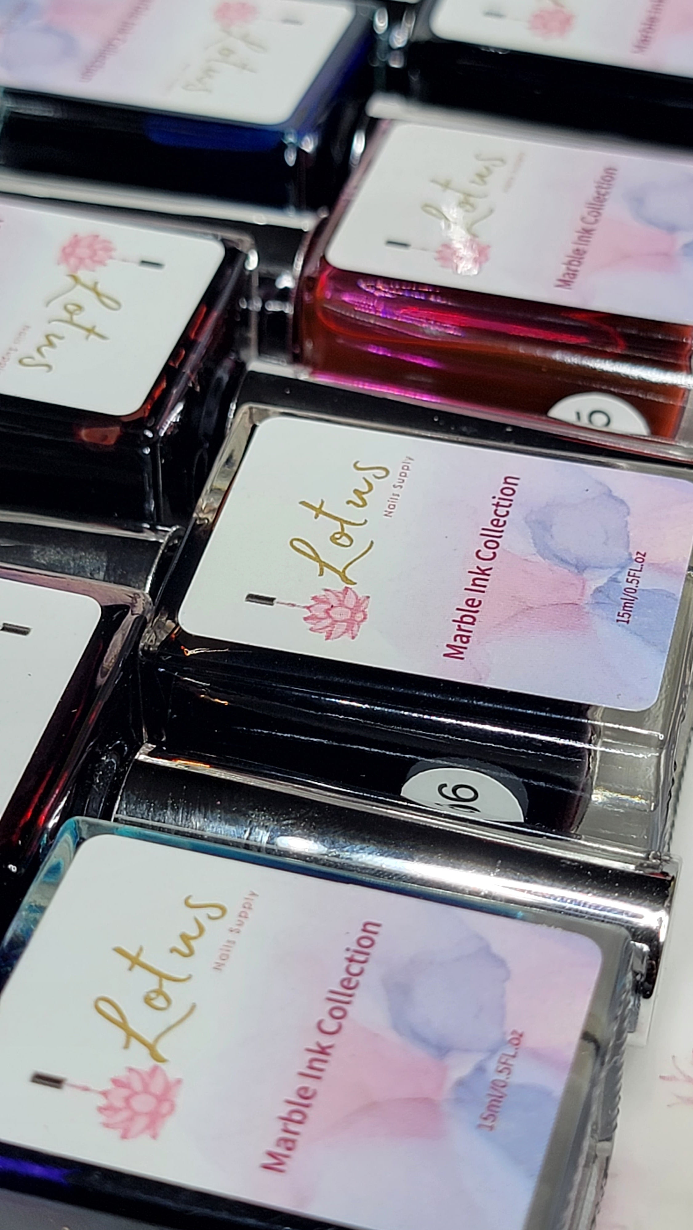 Marble ink collection