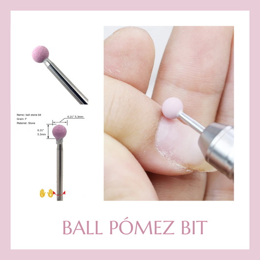 Ball pomez bit