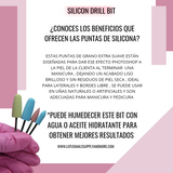 Silicone drill bit