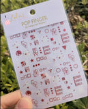 Stickers CJ044
