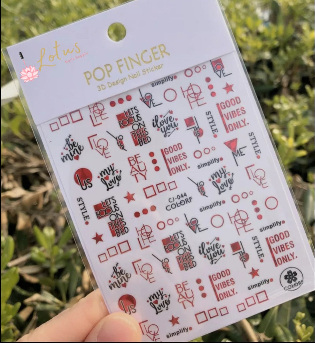 Stickers CJ044