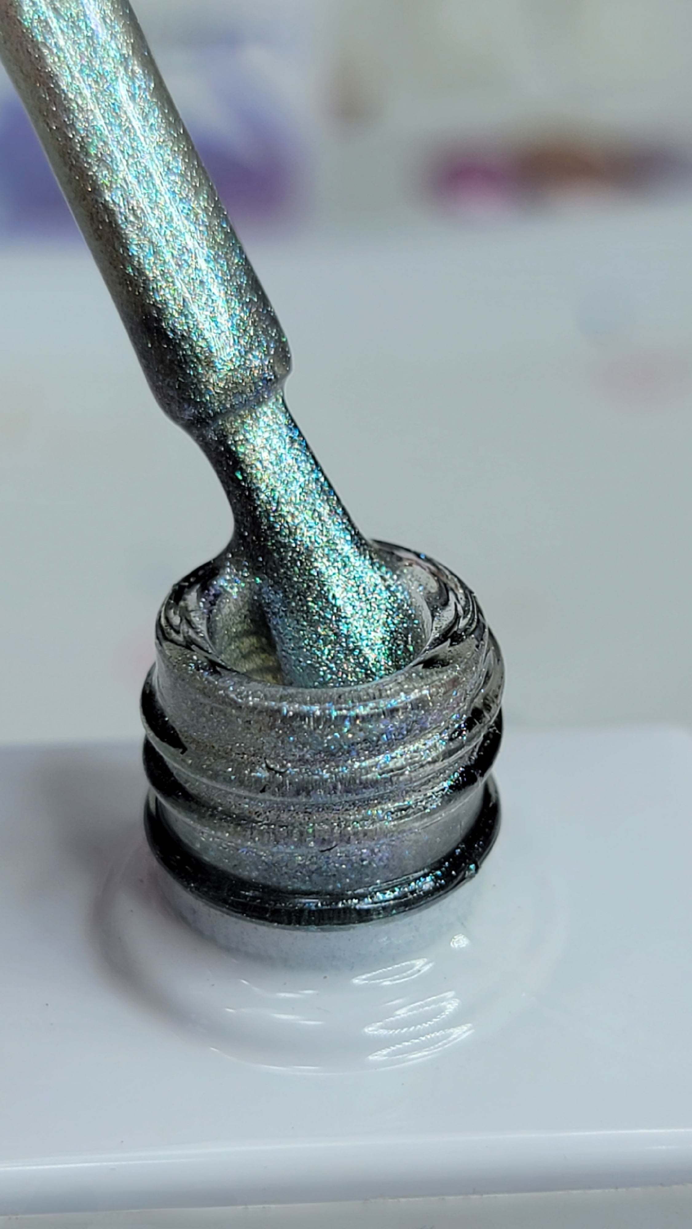 Cat Eye Aurora (galactic silver)