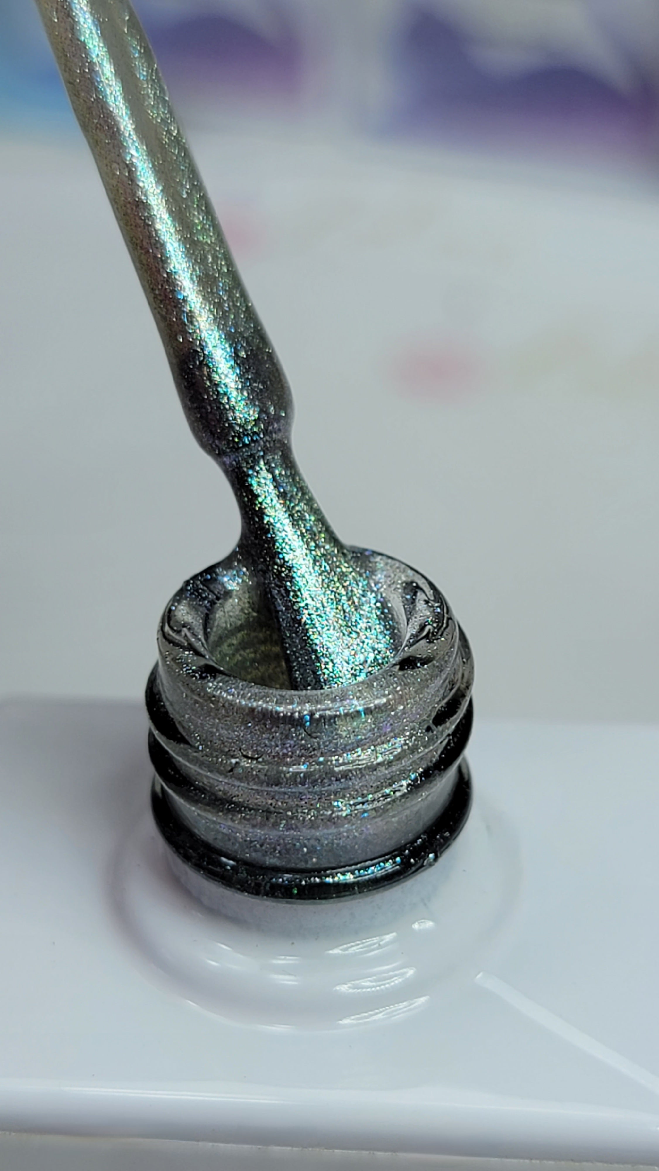 Cat Eye Aurora (galactic silver)