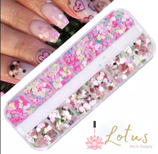Nail art glitter