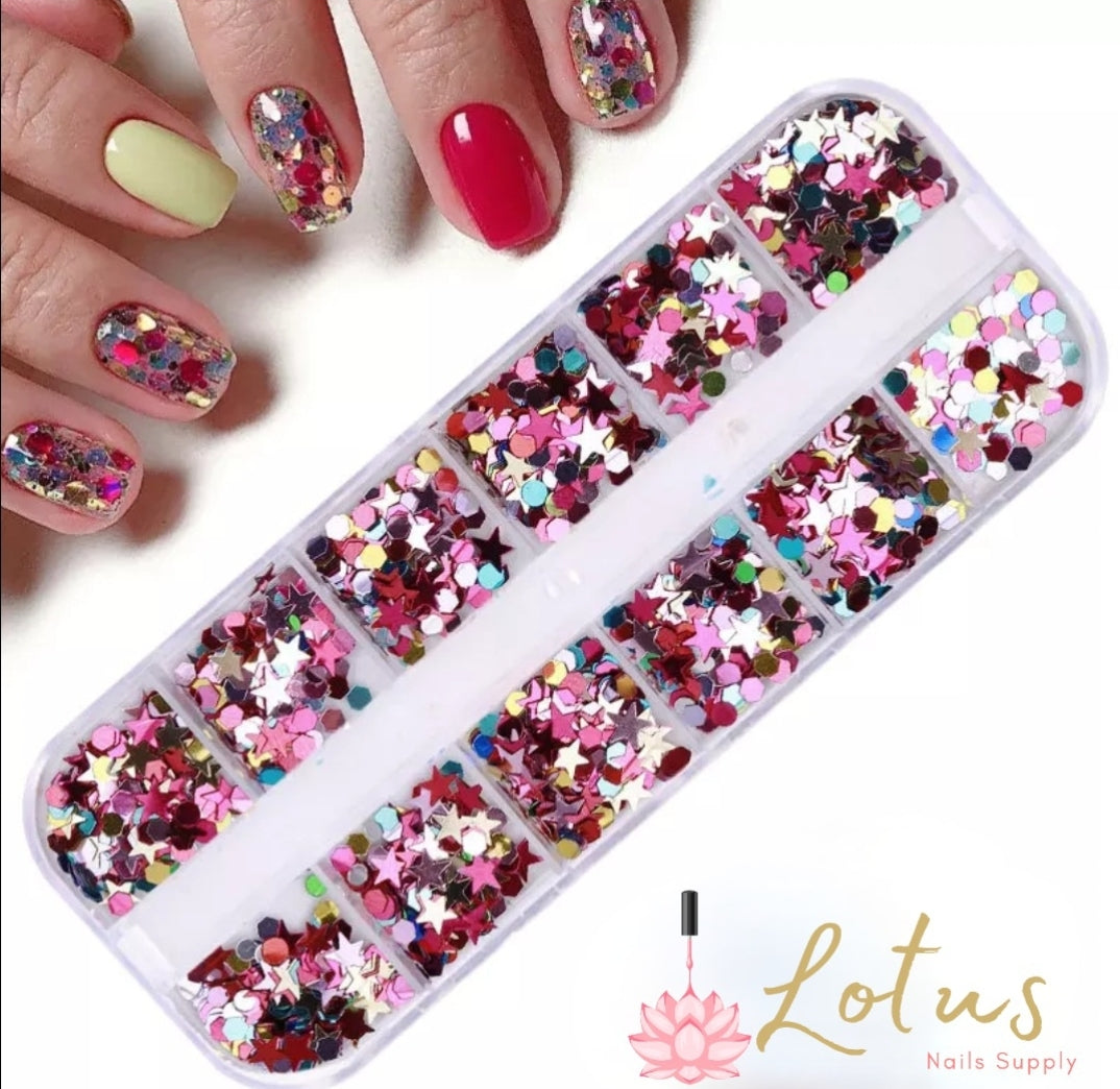 Nail art glitter