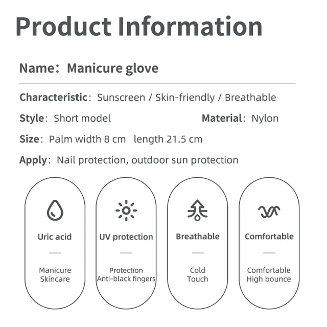 Guantes de proteccion uv