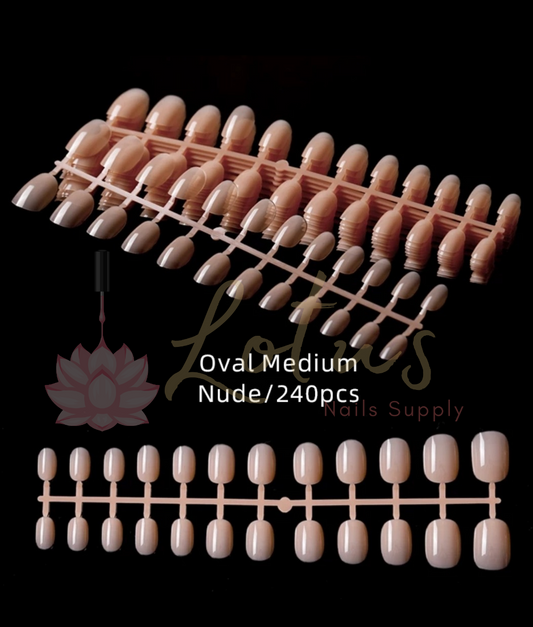 Geltips short oval nude