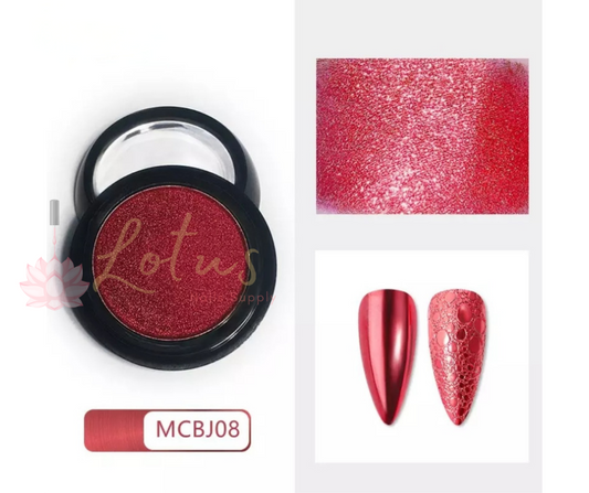 Crhome Metalico Rojo