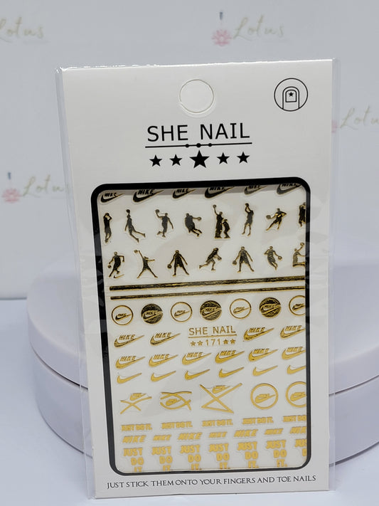Stickers #171 gold