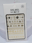 Stickers #162 gold